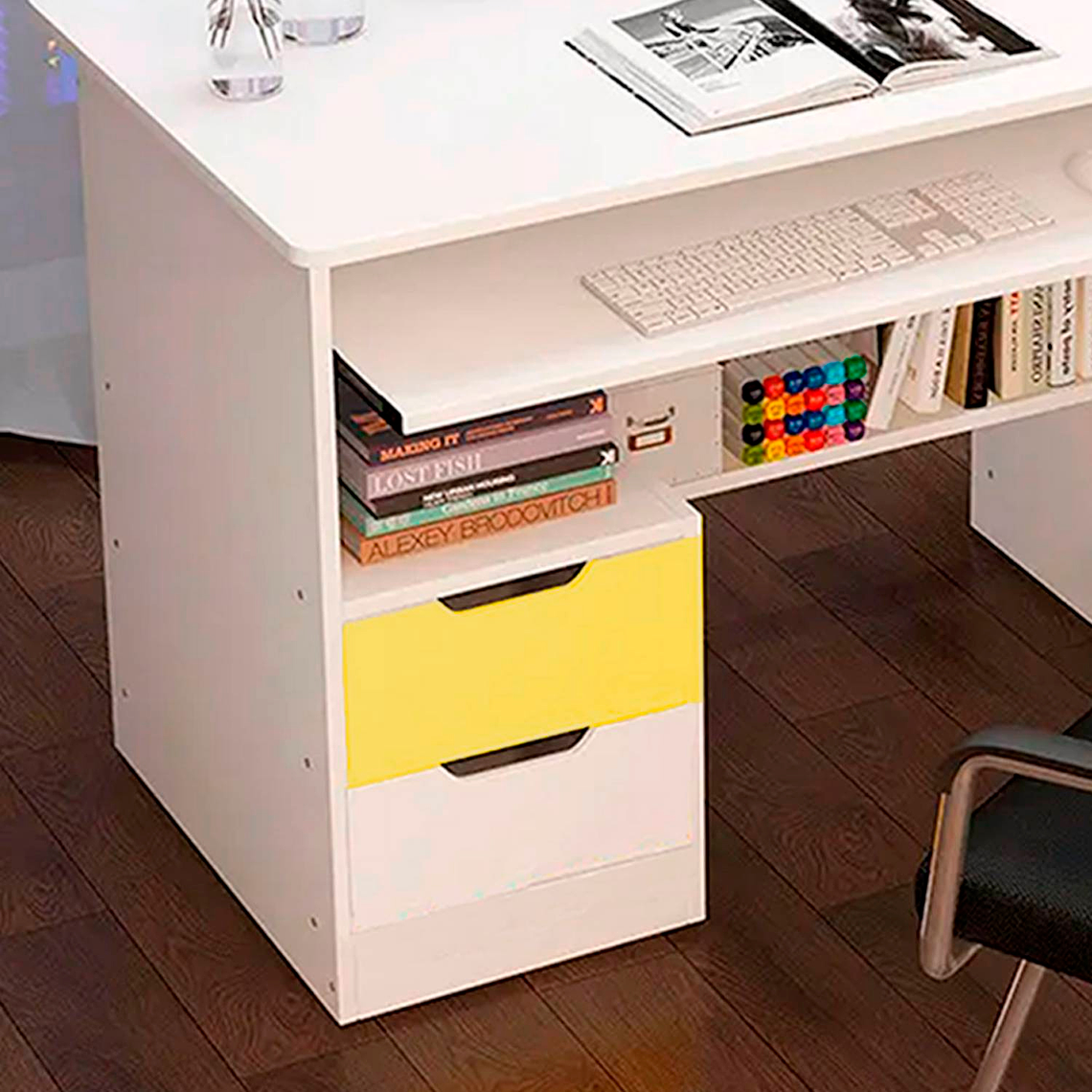 Escritorio con Estante y Cajones Buenos Aires 3