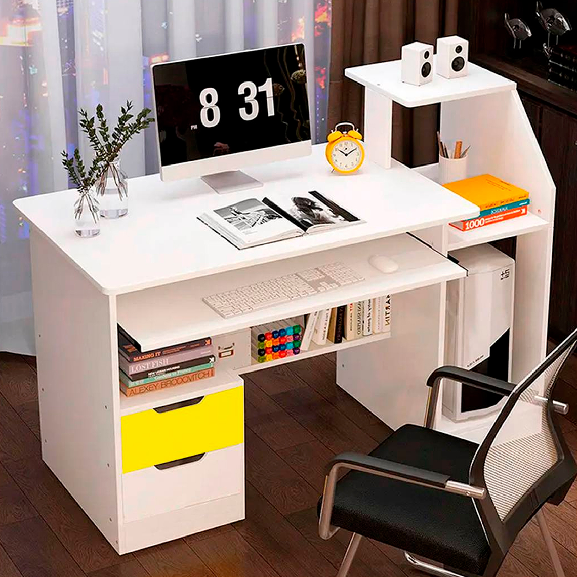 Escritorio con Estante y Cajones Buenos Aires 4