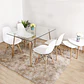 Comedor Rubi 130x80cm + 4 Sillas Eames  - Miniatura 2