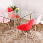 Comedor Rubi 130x80cm + 4 Sillas Eames  - Miniatura 7