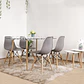 Comedor Rubi  130x80cm + 6 Sillas Eames - Miniatura 7