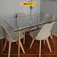 Comedor Rubi 130x80cm + 4 Sillas Tulip - Miniatura 8