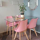 Comedor Rubi 130x80cm + 4 Sillas Tulip - Miniatura 9