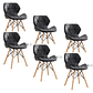 Pack 6 Silla Eames Mariposa Ecocuero - Miniatura 1