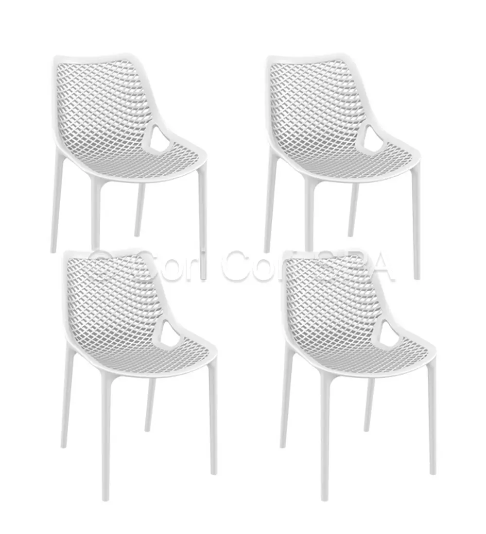 Pack 4 Sillas de Terraza Air Berlín