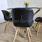 Comedor Mesa Warwick 100cms + 4 Sillas Mariposa Wood  - Miniatura 10