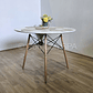 Comedor Mesa Eames Blanca 100cms + 4 Sillas Delta - Miniatura 6