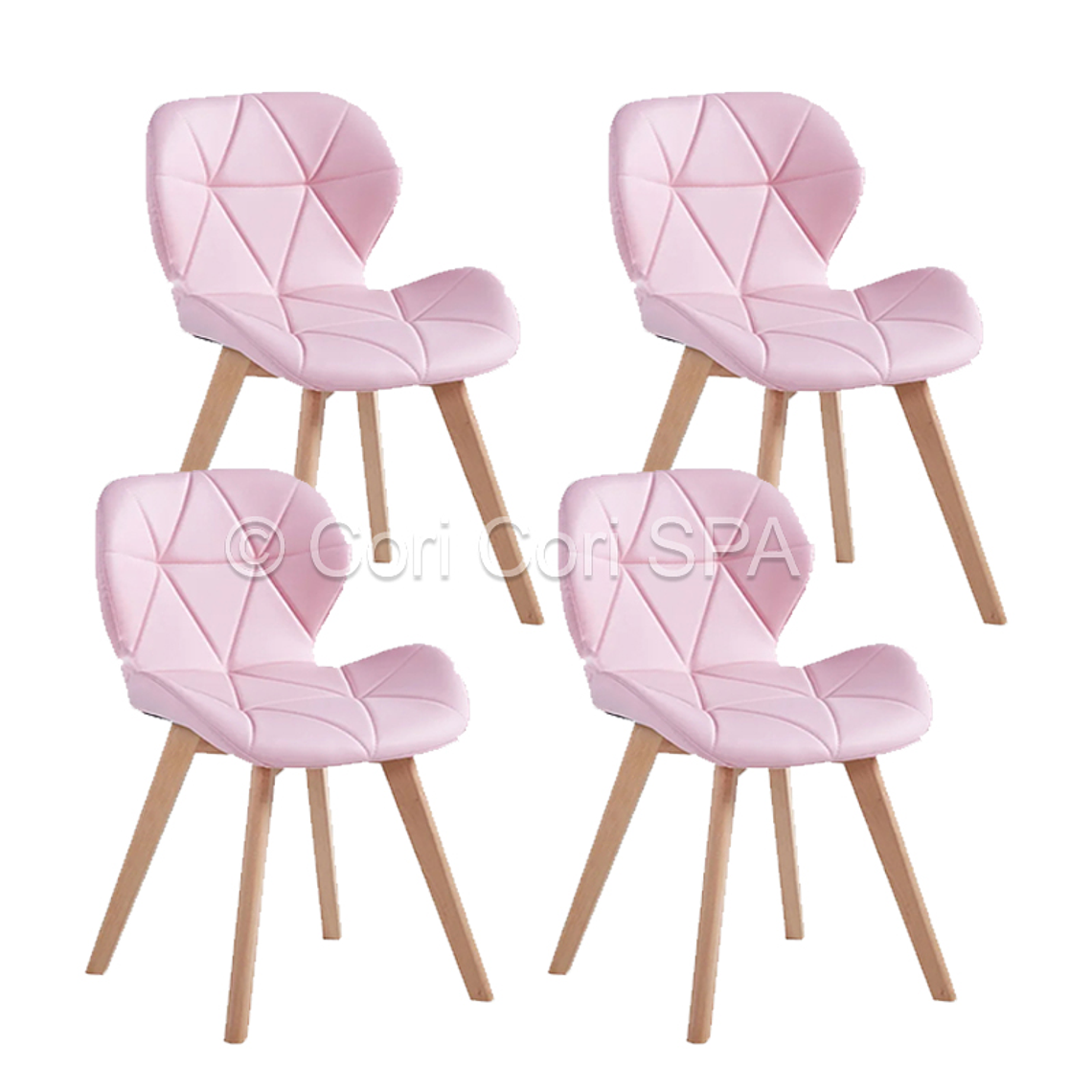 Pack 4 Silla Mariposa Wood 5