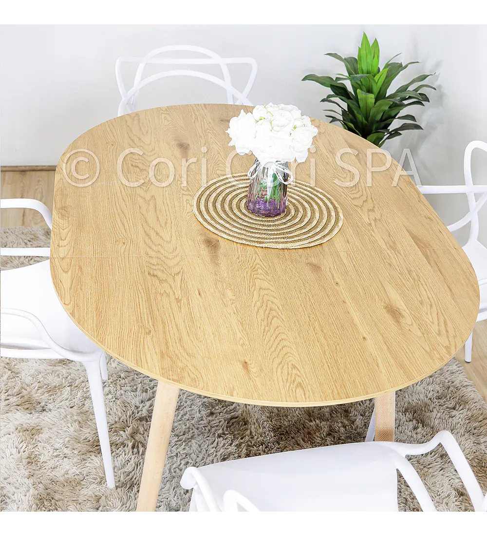 Comedor Mesa Expandible (100 - 180cms) + Sillas Master
