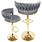 Taburete Queen Velvet Gold - Miniatura 8