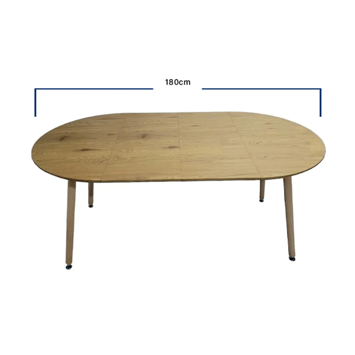PREVENTA.- Comedor Mesa Expandible (100 - 180cms) + Sillas Delta 14