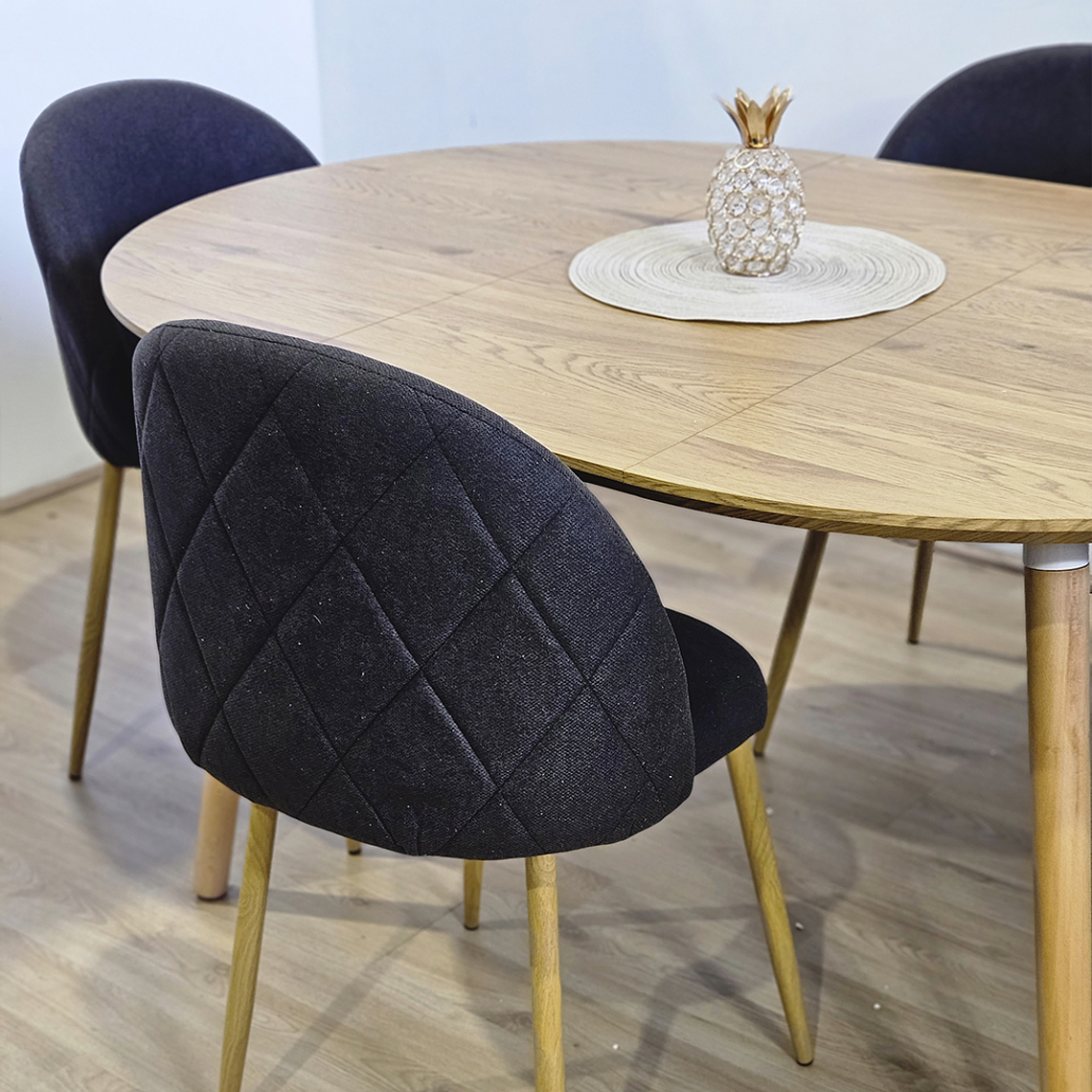 Comedor Mesa Expandible (100 - 180cms) + Sillas Bread Lino 7