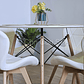 Comedor Mesa Eames Blanca 120cms + 4 Sillas Mariposa Wood  - Miniatura 6