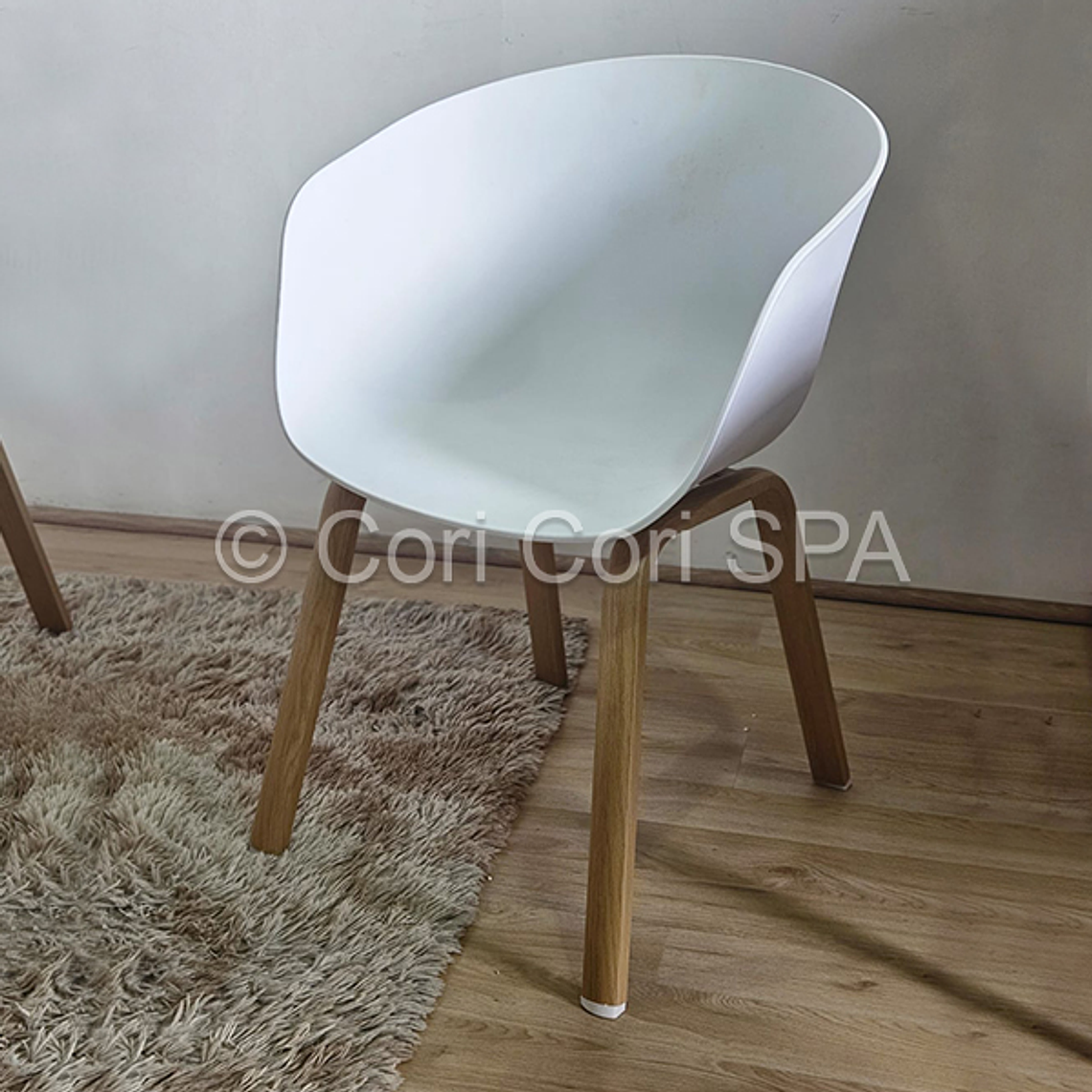 Comedor mesa Rubi Gold 160x80 + 4 Sillas Cup  10