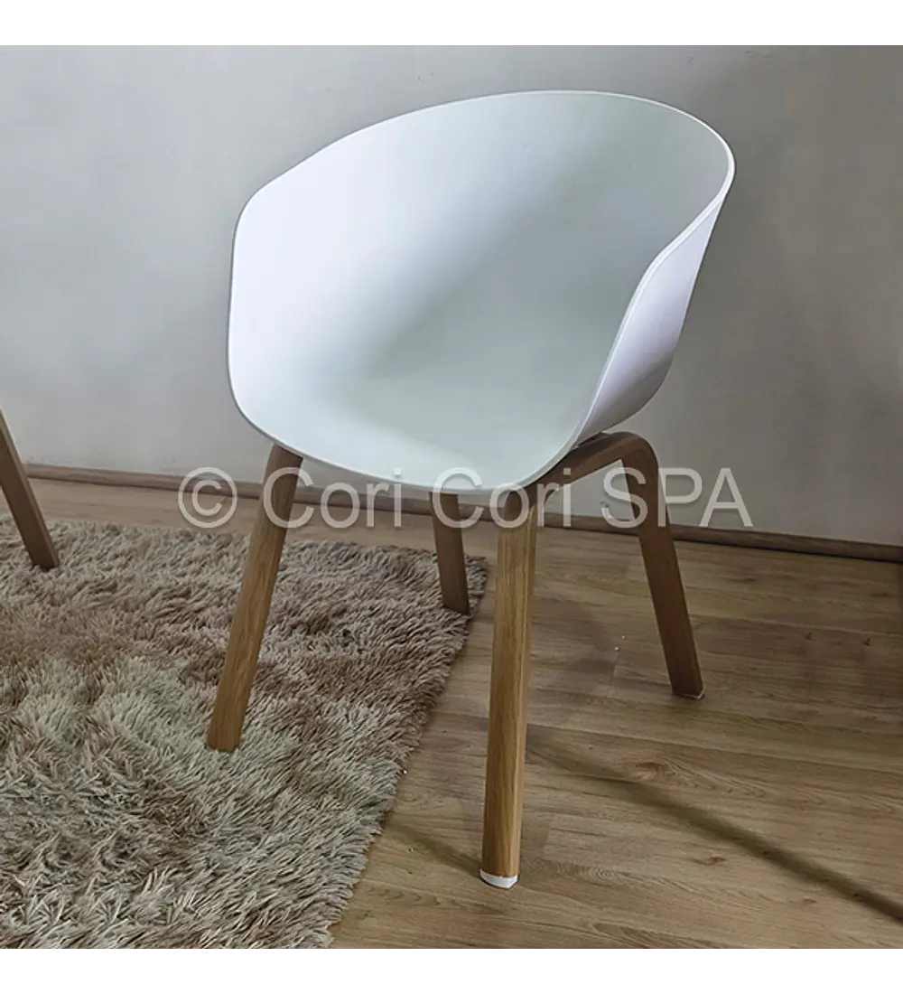 Comedor Mesa Wood 100cms + 4 Sillas Cup