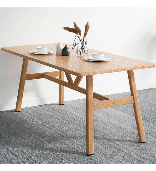 Mesa de comedor o cocina Wood Rectangular (120x70cm)