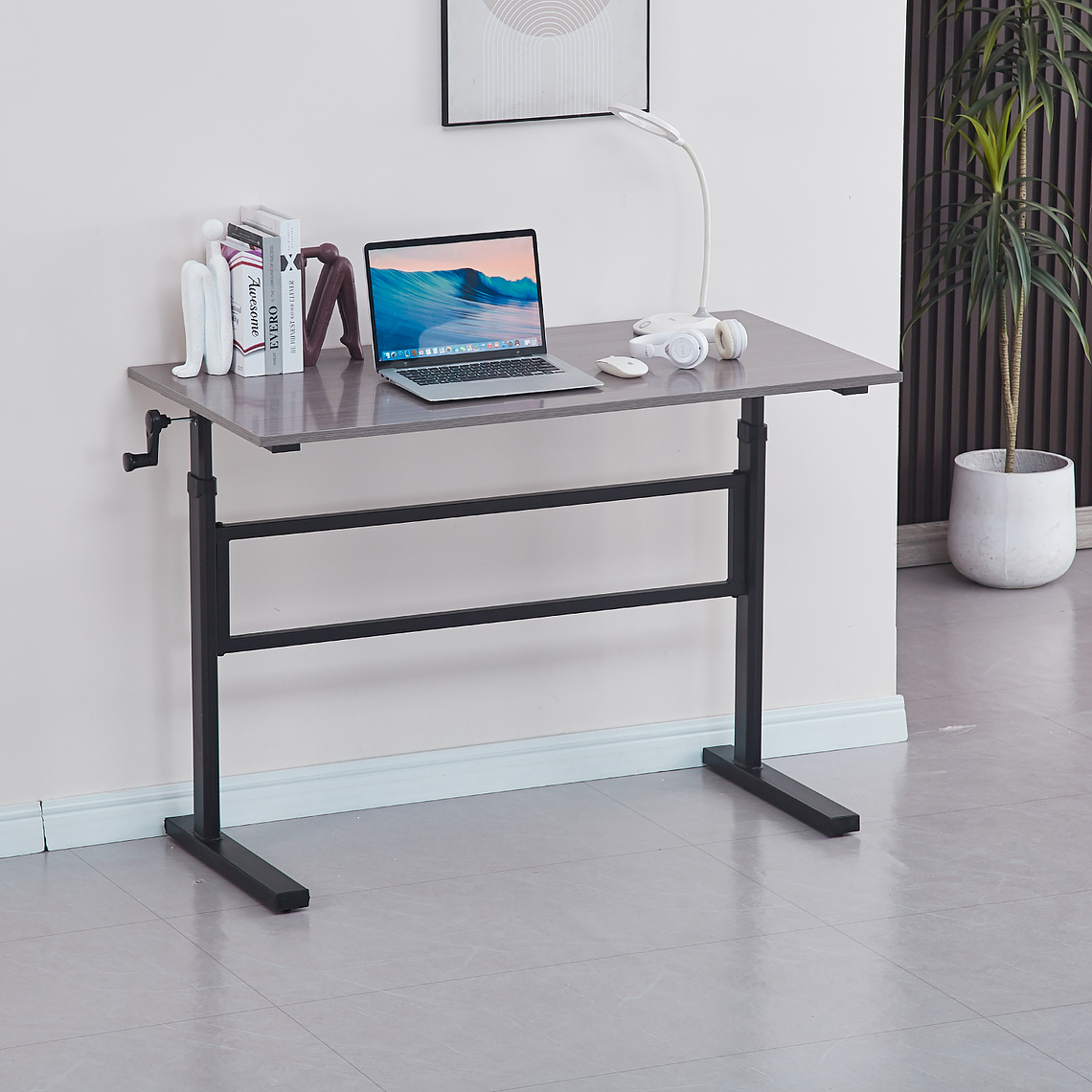 Escritorio de Trabajo con Altura Regulable standing desk - Gris 2