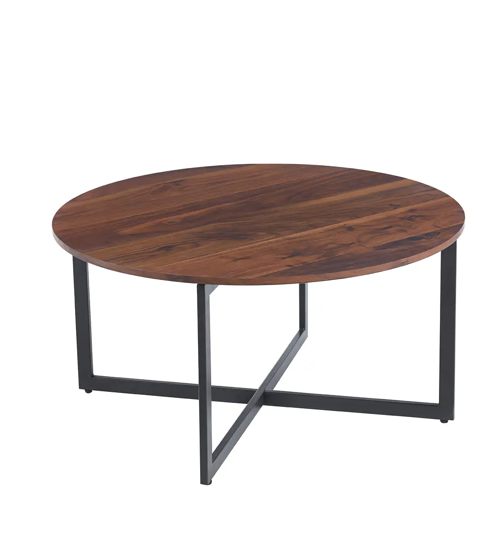 Mesa de Centro 80cm Redonda - Madera clara