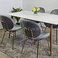 Comedor Mesa Mármol 140X80cm  + 4 Sillas Karu - Miniatura 5