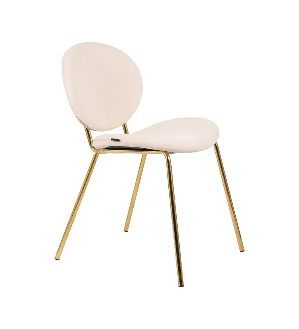 Comedor Mesa Mármol 100cm  + 4 Sillas Karu