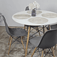 Comedor Eames Blanca 80cms + 4 Sillas Eames - Miniatura 4