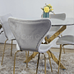 Comedor Warwick Gold 120cm + 4 Sillas Corazón - Miniatura 5