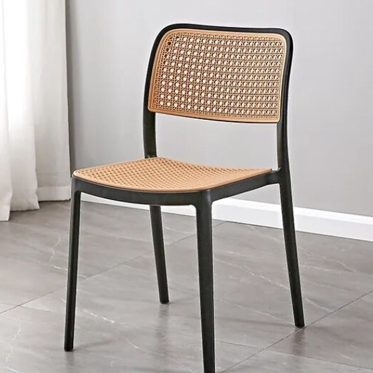 Comedor Medlock 130 x 80cm  +  6 Sillas Delta 8