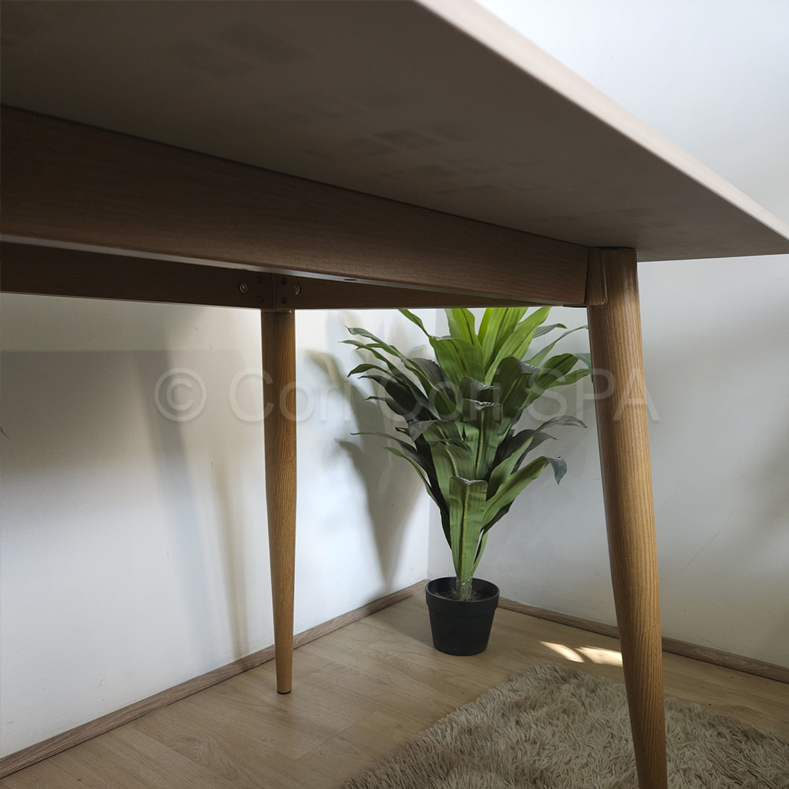 Comedor Mármol 120x80cm + 6 Sillas Bread Wood   8