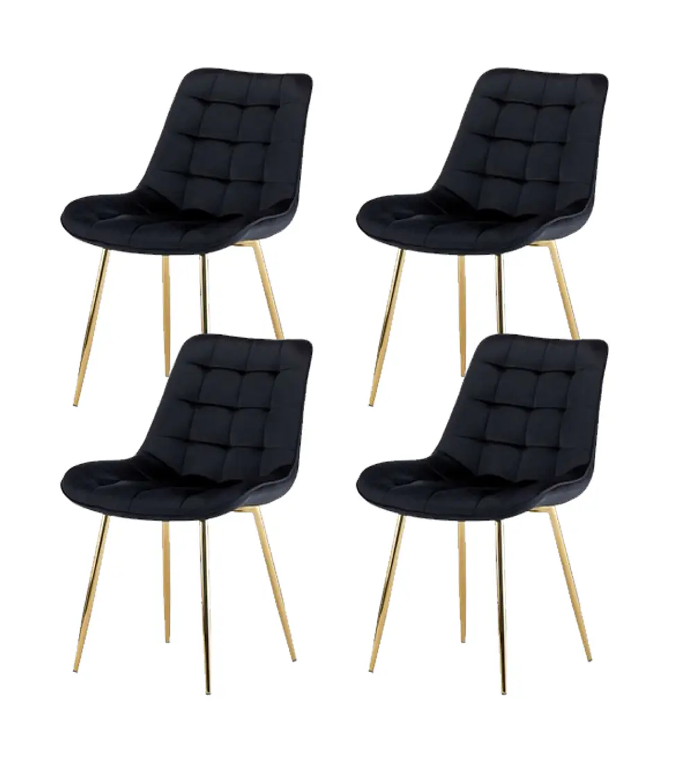Pack 4 Sillas Capitonne Top Gold
