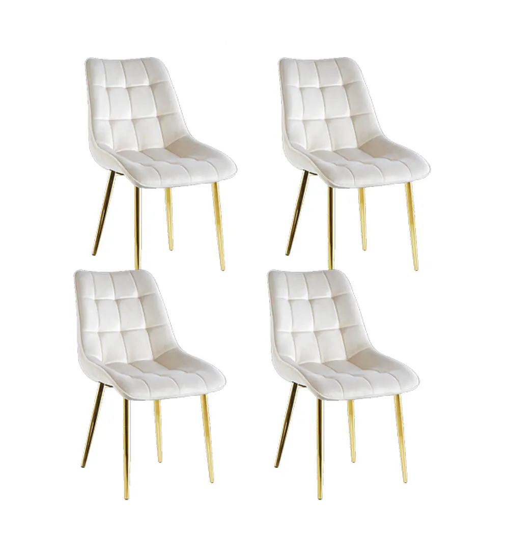 Pack 4 Sillas Capitonne Top Gold