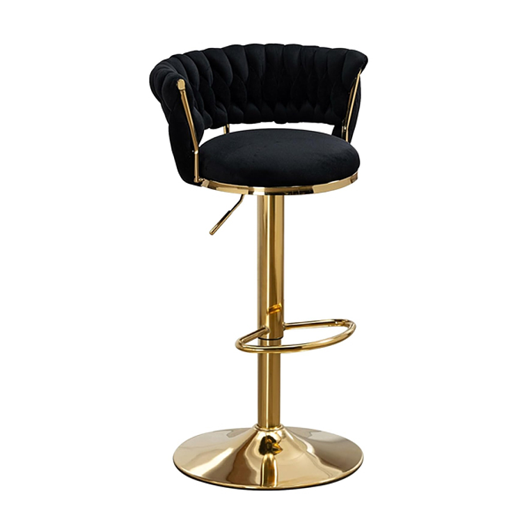 Taburete Queen Velvet Gold 3