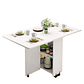 Mesa de comedor plegable extendible (140x60cm) - Miniatura 4