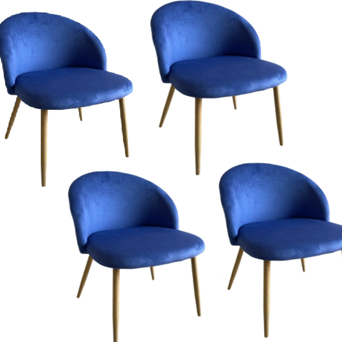 Pack 4 Sillas Bread Wood  12