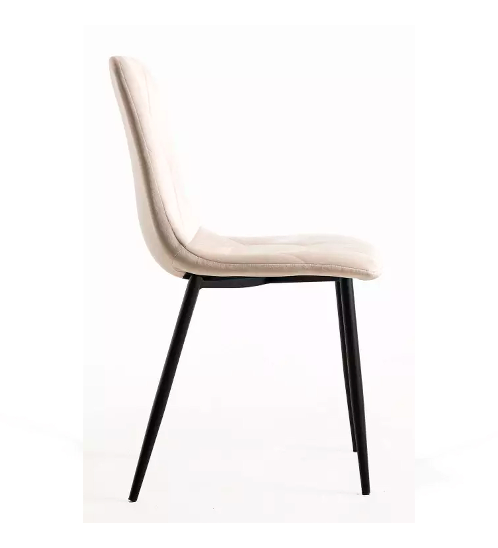 Silla Capitonne Top Black