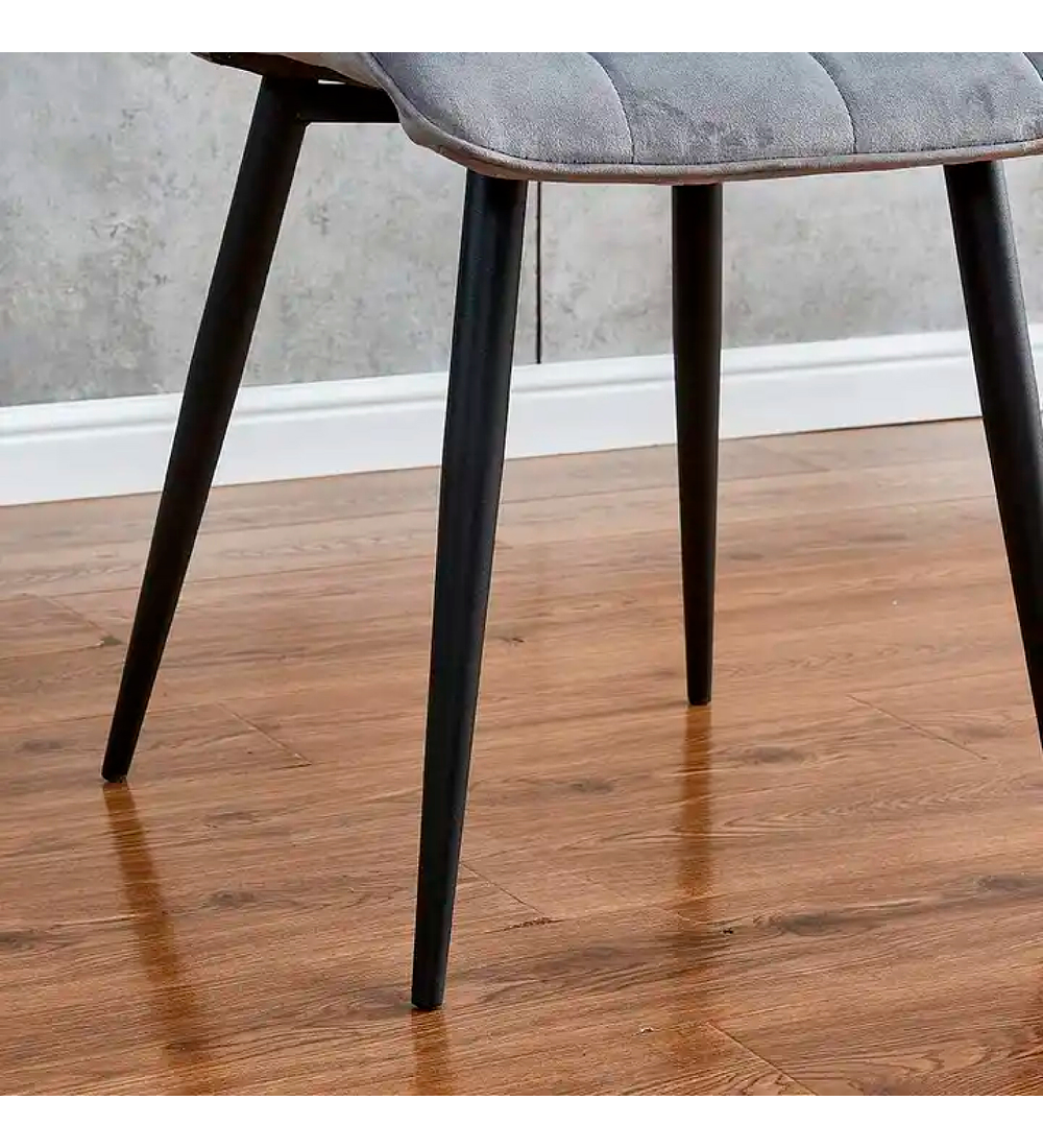 Silla Capitonne Top Black