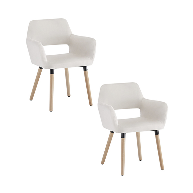 Pack 2 Sitial Boston Felpa 2