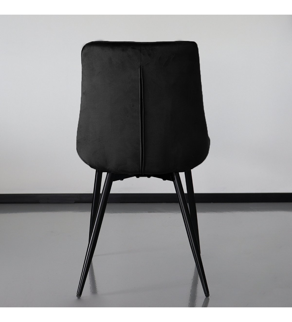 Silla Capitonne Top Black