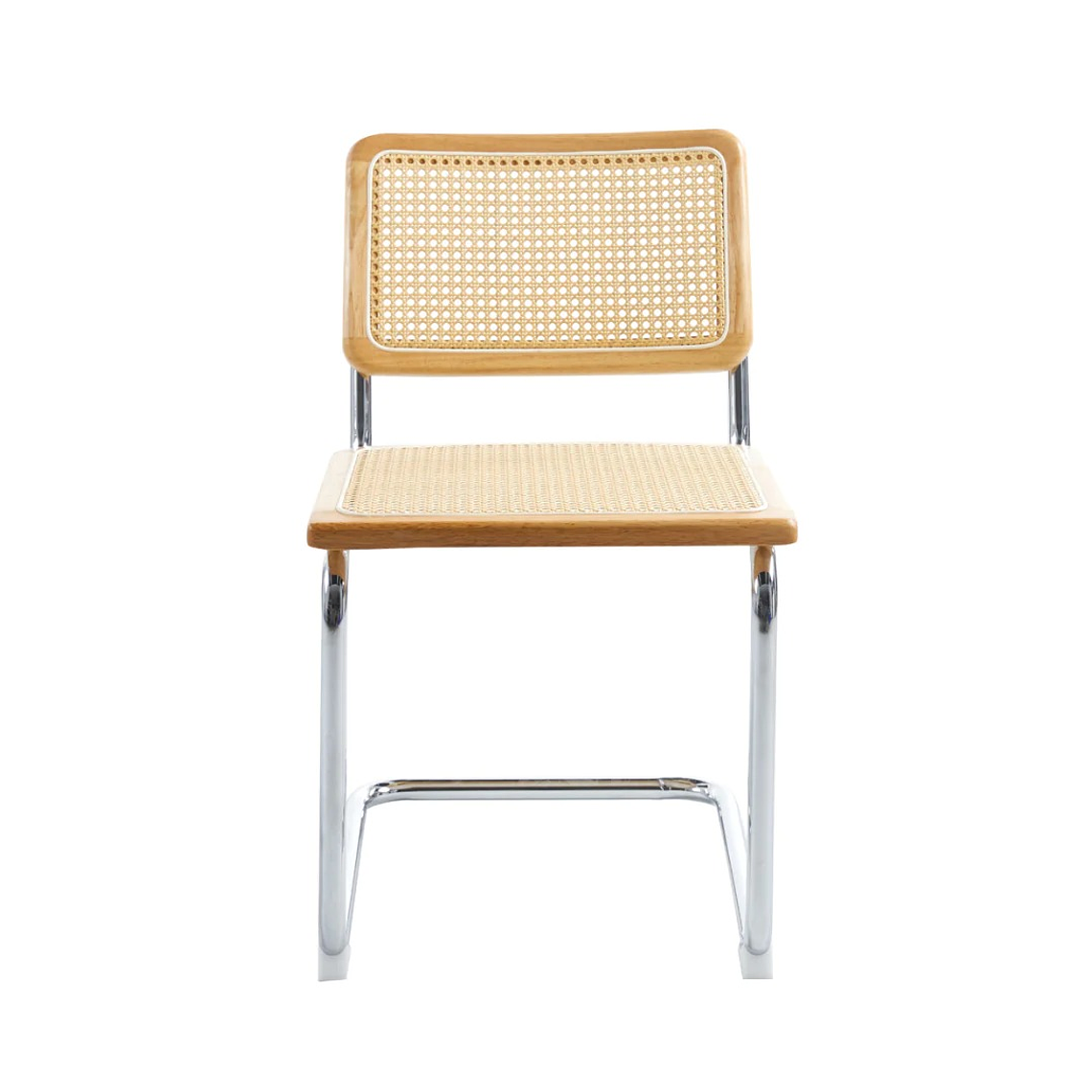 Pack 2 Sillas Breuer Madera y Rattan  7