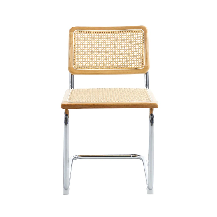 Pack 2 Sillas Breuer Madera y Rattan  7