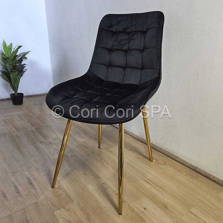 Comedor Warwick 100cm + 4 Sillas Capitonne Top 7