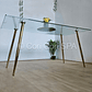 Comedor Rubi Gold 160 x 80cms + 6 Sillas Capitonne Top - Miniatura 6