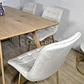 Comedor Mesa Rectangular Expandible 160x90cms + 4 Sillas Capitonne Top Gold - Miniatura 2