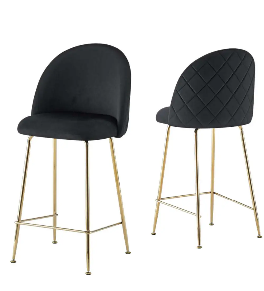 Pack 2 Taburete Luxury Gold 66cm