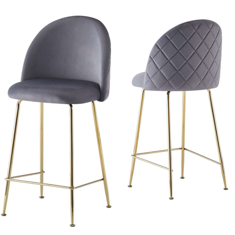 Pack 2 Taburete Luxury Gold 66cm 4