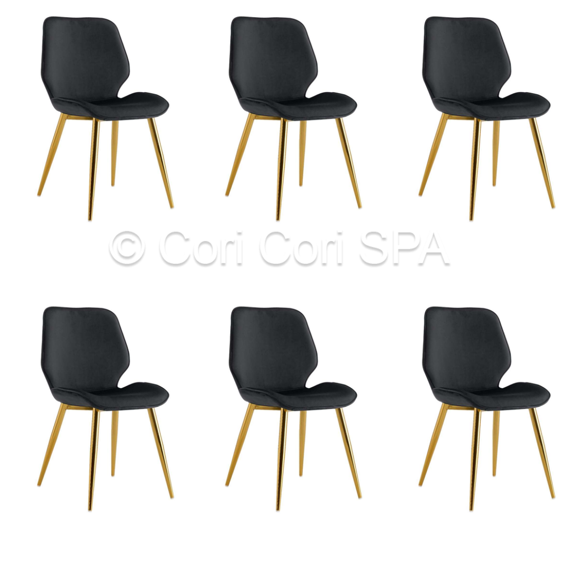 Pack 6 Sillas Mariposa Top Gold 1