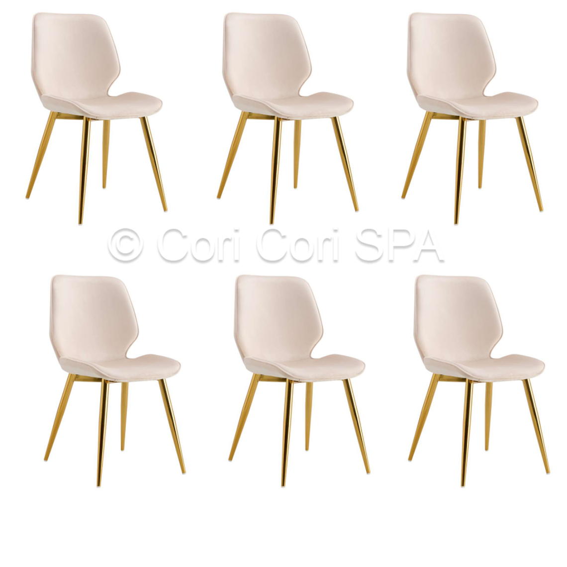 Pack 6 Sillas Mariposa Top Gold 2