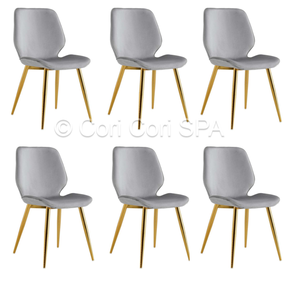 Pack 6 Sillas Mariposa Top Gold 4