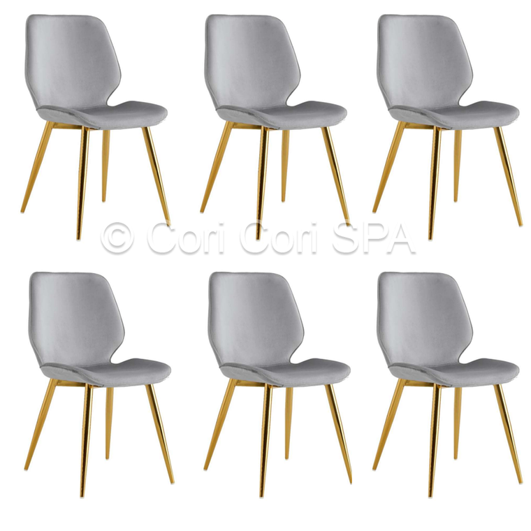 Pack 6 Sillas Mariposa Top Gold 4