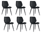Pack 6 Sillas Mariposa Top Negra - Miniatura 1