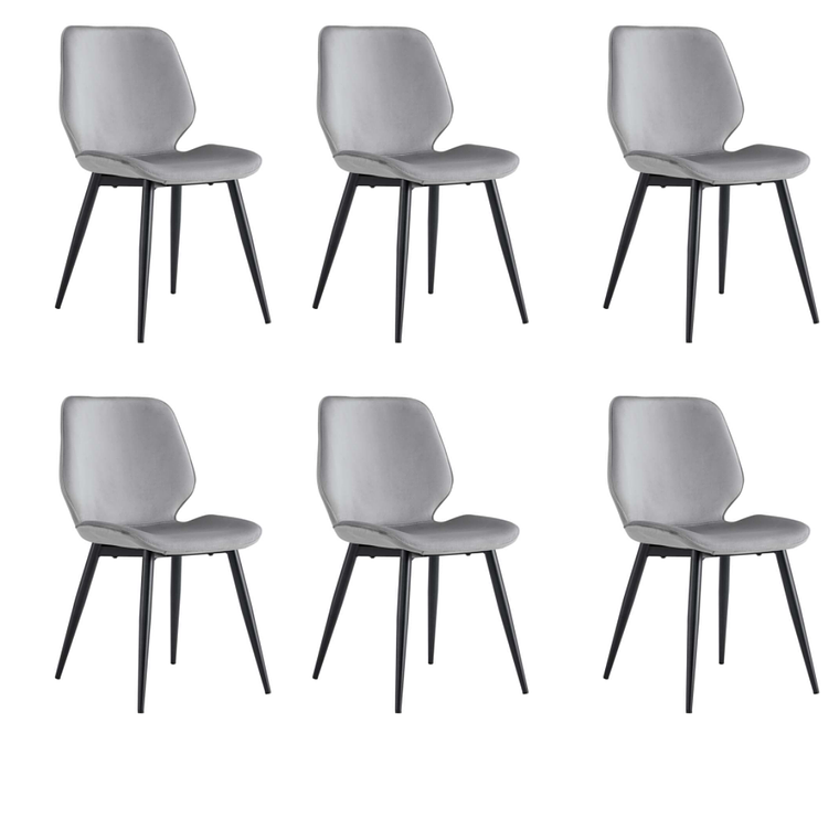 Pack 6 Sillas Mariposa Top Negra 2